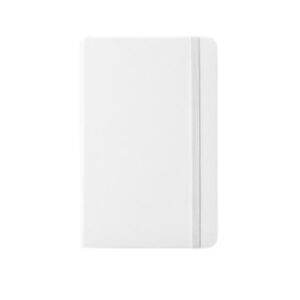 NOTE BOOK AVEC COUVERTURE EN SIMILI CUIR ET ELASTIQUE